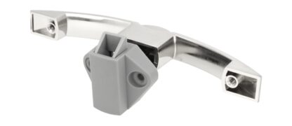 Poignée à bouton-poussoir de haute qualité, en zamak, surface : aspect acier inoxydable, 14.03.072-0. Fermeture à poignée solide avec serrure autobloquante et fermeture amortie pour yacht, caravane, jet privé et bien plus encore, par SISO Denmark – Image 11
