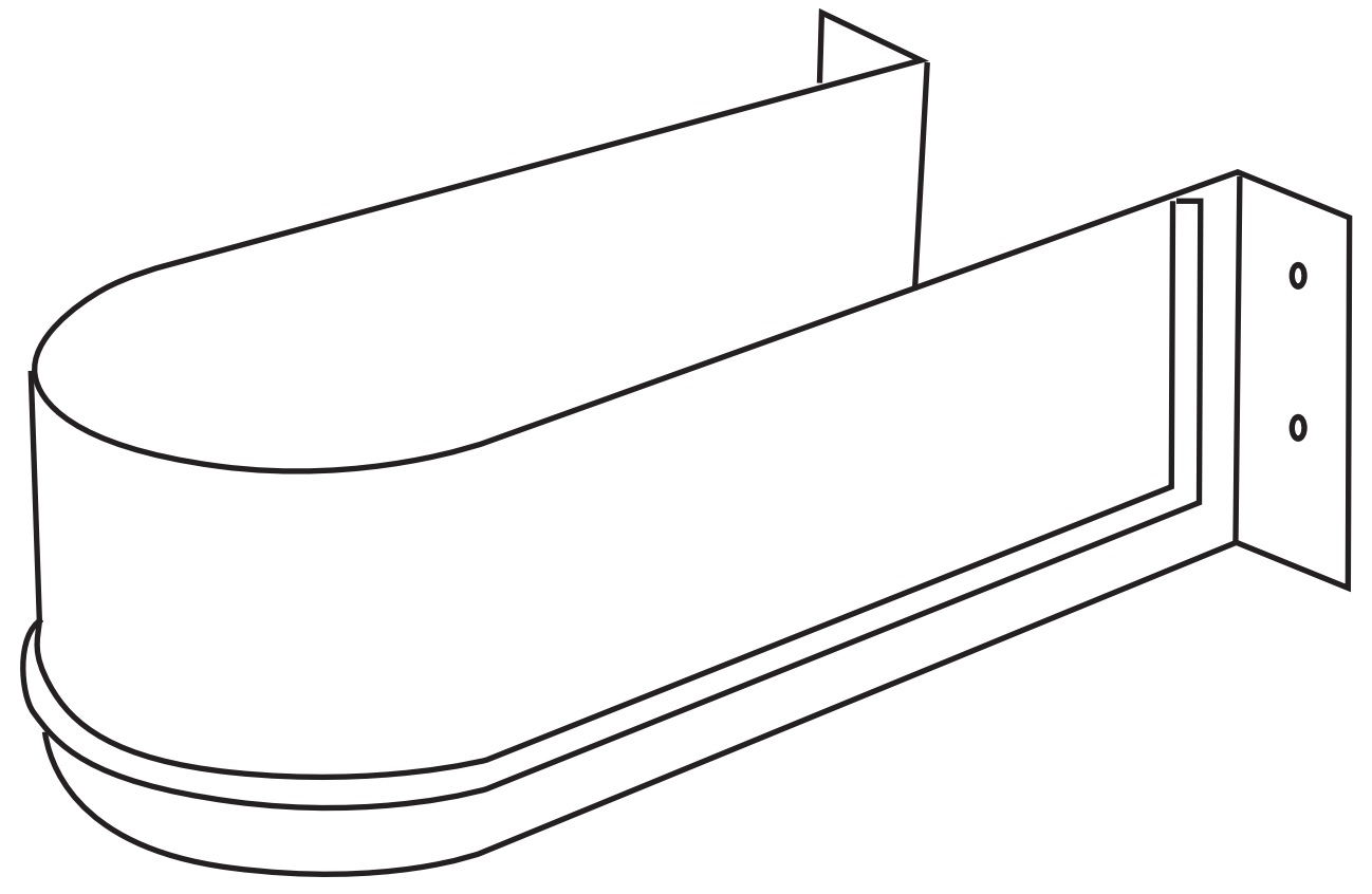 Découpe de siphon incurvée, en plastique, surface : gris, protection de siphon 3044421. pour meuble sous-vasque, armoire de cuisine, armoire de salle de bain, siphon, drain et bien plus encore, par EMUCA – Image 4