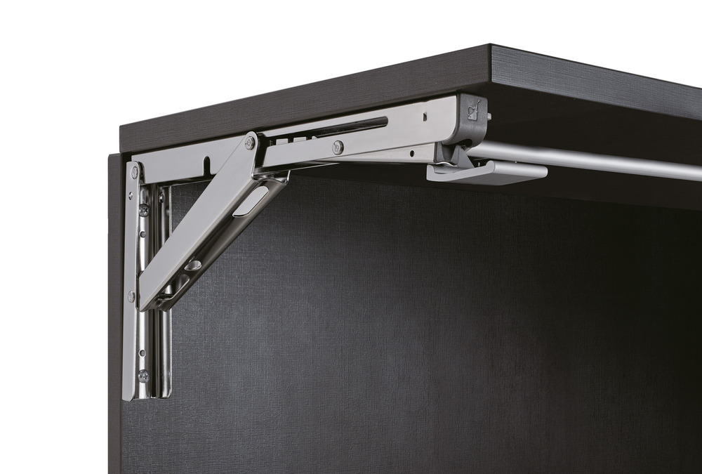 Bielle pratique, version : pour deux consoles pliantes, EB-907560 et EB-907572. Levier de connexion à une main pour Robust Soft de ROCA et console rabattable EB-DA, par Sugatsune / LAMP® (Japon) – Image 5