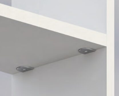 20 pièces de raccord excentrique stable ⌀20 mm avec bride et gaine extérieure à griffes pour une épaisseur de plaque de 19 mm (3/4"), en Zamak, 8070907. Connecteur excentrique robuste pour le raccordement de meubles et bien plus encore, par EMUCA – Image 7