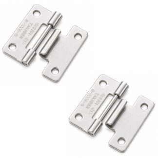 2 pièces de charnière rechargeable de haute qualité, B-1006-5, hauteur : 30 mm, de TAKIGEN, capacité de charge : 2 kg (5 lbs). Image du produit