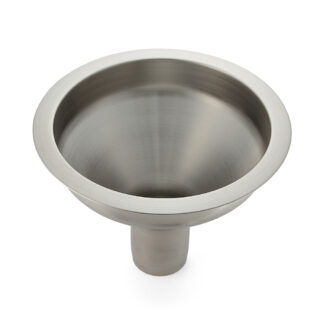 Trémie en acier inoxydable SUS304 (V2A), AE-DH020-HL, par Sugatsune / LAMP (Japon)