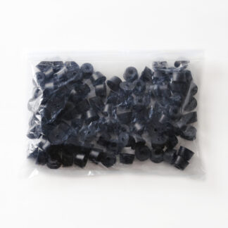 Pied réglable, caoutchouc, pack de 100 K-20-P100, par Sugatsune / LAMP (Japon)