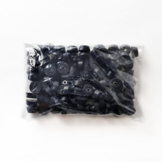 Pied réglable, caoutchouc, pack de 100 K-24-P100, par Sugatsune / LAMP (Japon)