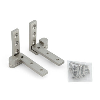 Élastique tenon en cuivres, encastré, surface : mate nickelé et satiné, PAW-50, par Sugatsune / LAMP (Japon)