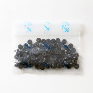 Pied réglable, caoutchouc, surface : noir, pack de 100 SK-13-P100, par Sugatsune / LAMP (Japon)