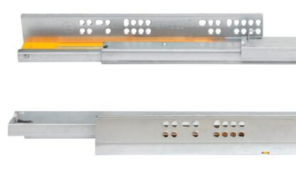 Glissières sous le sol, capacité de charge : 30 kg (67 lbs), 300 mm (11-13/16"), version : extension complète avec fermeture amortie, 3124105. Coulissants sous le sol de haute qualité pour tiroirs en bois, tiroirs en bois, étagères en bois et bien plus encore, d’EMUCA – Image 4